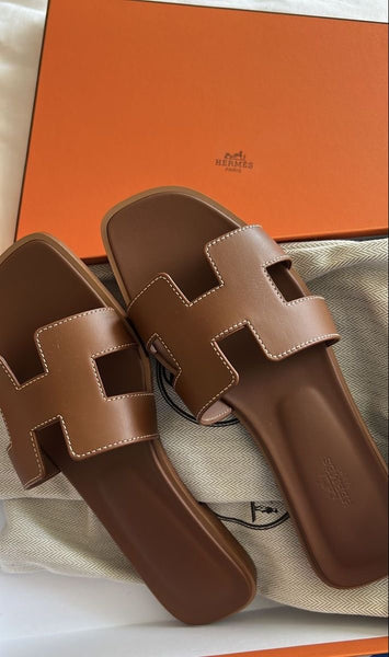 H slipper high quality Brown Edition
