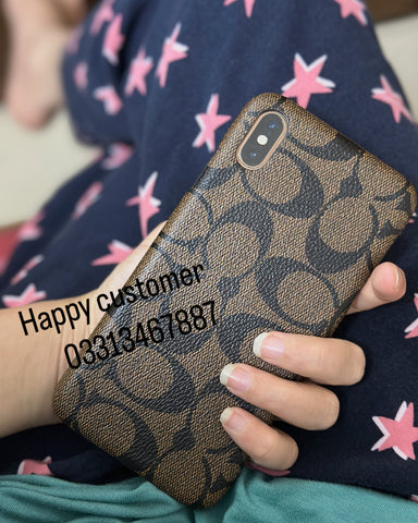 Coach iphone cover