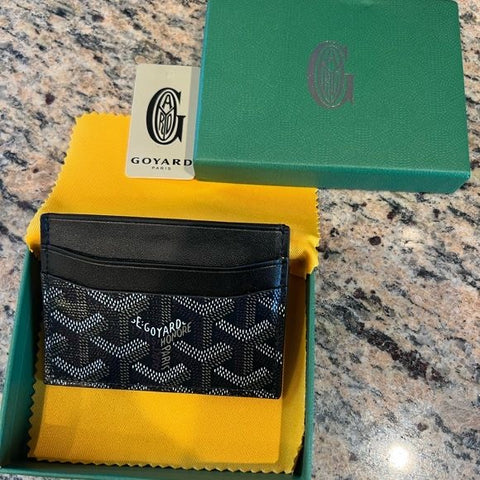 Gyrd Black Card Holder Limited Edition Leather