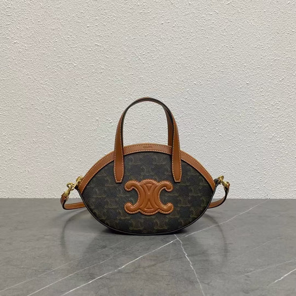 Cline OVAL BAG IN TRIOMPHE