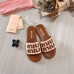 Miumiu New Limited Edition Slippers