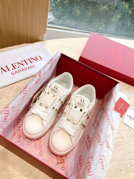 VALENTINO women's OPENDISCO calfskin Shoe (Sneakers)