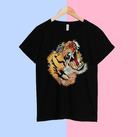 Gucci Tiger T-Shirt Best Quality Fabric Latest Design